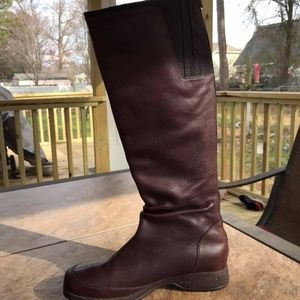 TEVA Brown Afton Tall Waterproof Boots Sz 7.5